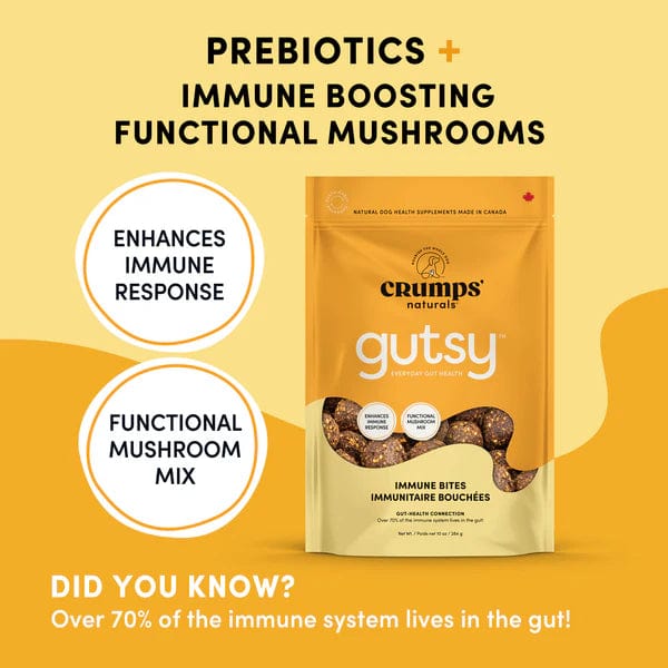 Crumps' Naturals Gut - Boosting Immune Bites for Dogs (Special Order)