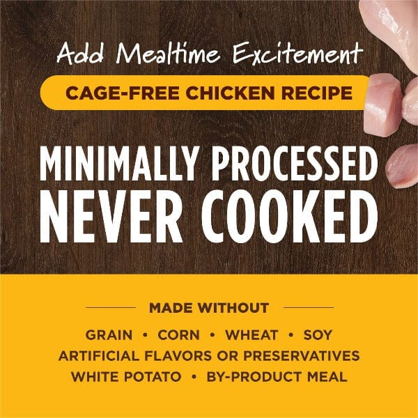 Instinct Raw Boost Shakers - Premium Cage - Free Chicken Recipe Dog Food Topper for a Nutritious Meal Addition
