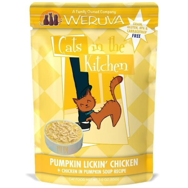 Cats in the Kitchen Pumpkin - Infused Boneless Chicken Pouch Cat Food