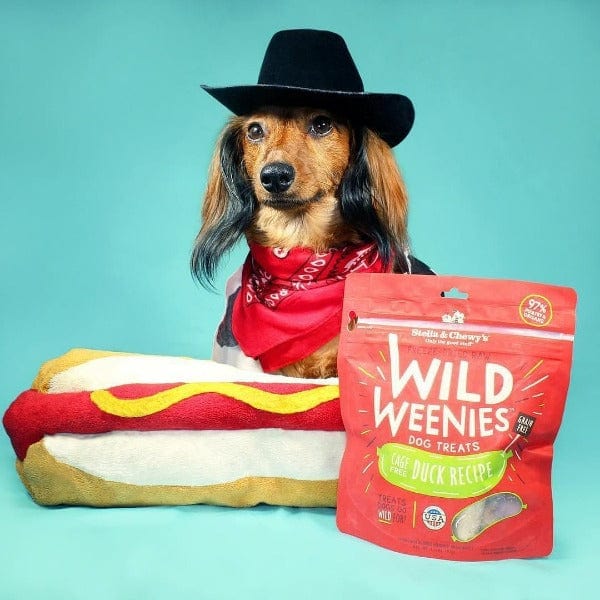 Stella & Chewy's All - Natural, Grain - Free Wild Weenies Dog Treats with Duck Recipe