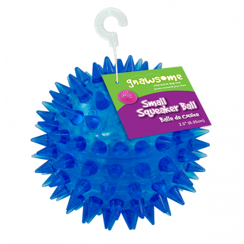Adorable Small Squeaky Ball for Dogs with Spiky Texture