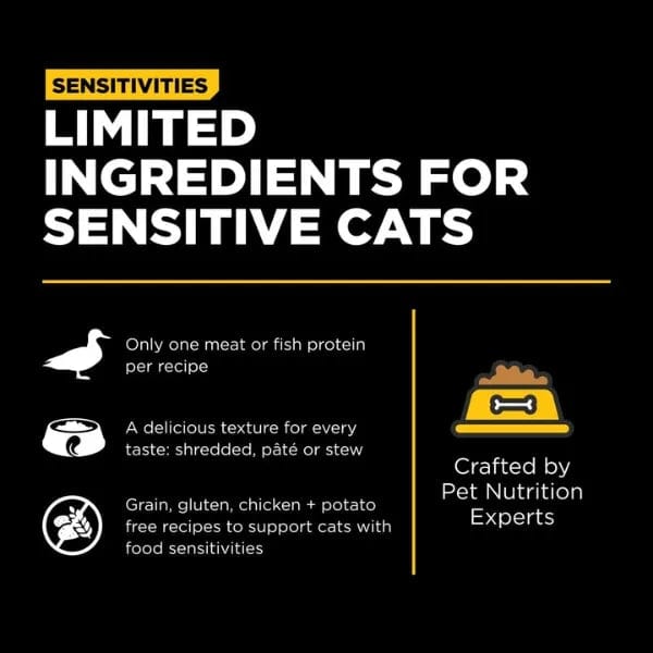 Go! Solutions Grain-Free Duck Pate Wet Cat Food for Sensitive Tummies