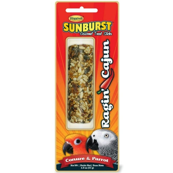 Sunburst Gourmet Spicy Nutty Treat Stick for Conures and Parrots
