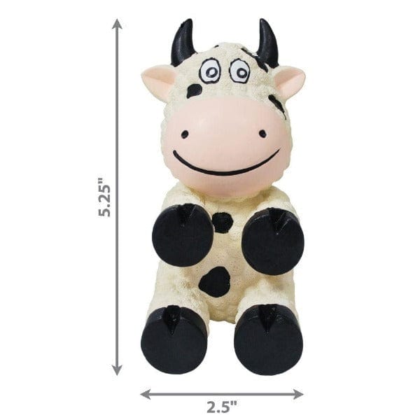 KONG Wiggi Cow Interactive Dog Chew Toy for Long - lasting Play