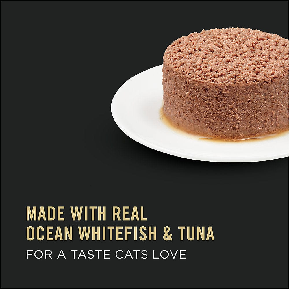Purina Pro Plan Ocean Whitefish & Tuna Adult Wet Cat Food, 156g Can