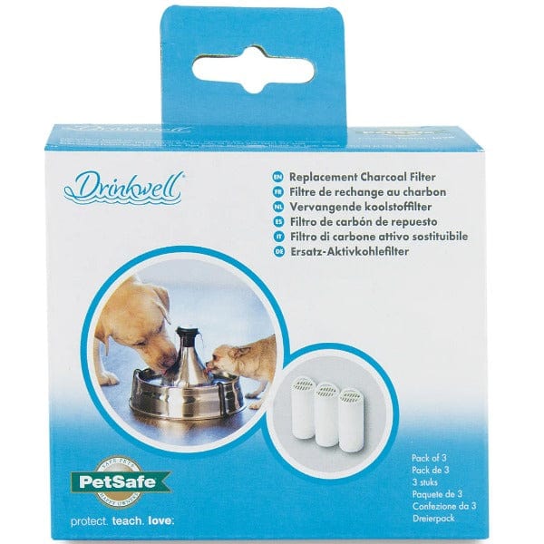Drinkwell 360 Fountain's 3 - Pack Charcoal Replacement Filters