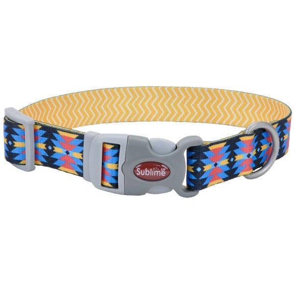 Sublime Durable Adjustable Dog Collar with Unique Patterns