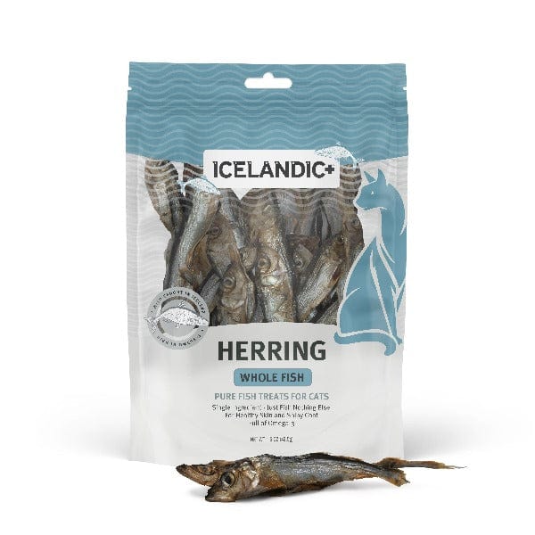 Icelandic Whole Herring Fish Cat Treats - Special Order Item for Feline Delight