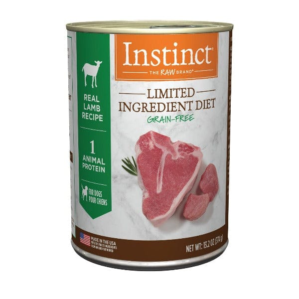 Instinct Grain-Free Canned Dog Food with Real Grass-Fed Lamb - Limited Ingredient Diet