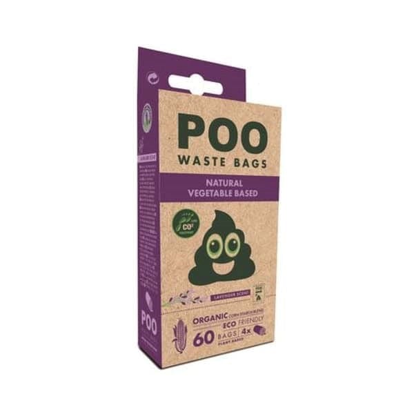 M-PETS Dog Poo Waste Bags: Unscented or Lavender Scented, Eco-Friendly