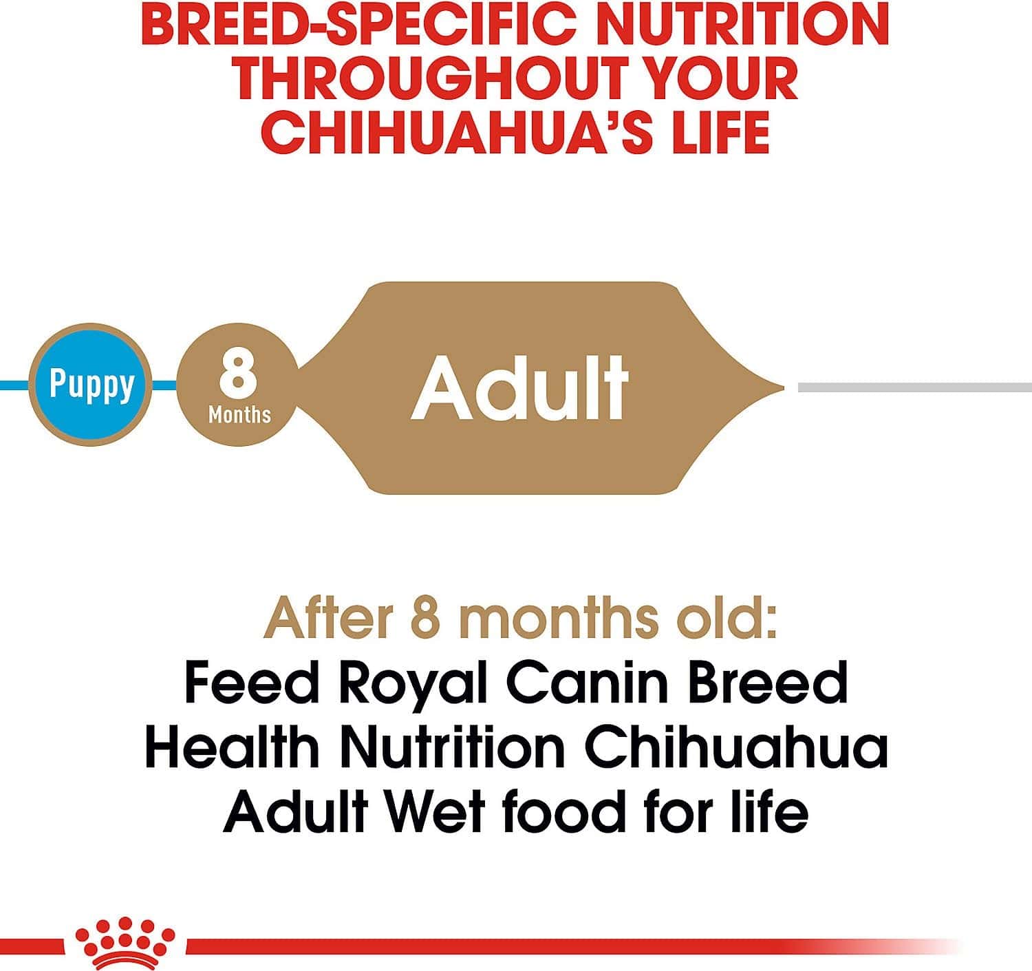 Royal Canin 85g Canned Dog Food with Loaf in Sauce for Chihuahuas