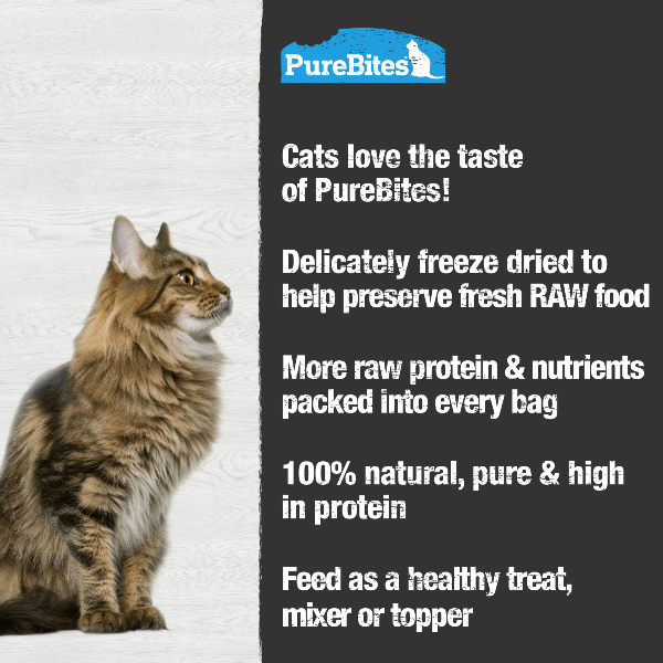 PureBites Freeze - Dried Premium Wild Tuna Treats for Cats