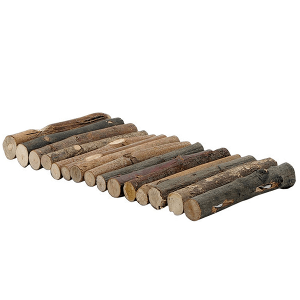Versatile Moss - Covered Hollow Tree Twig Lounging Logs for Various Pets