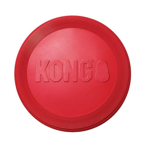 Durable KONG Classic Flyer - Ideal Dog Toy for Safe Fetching
