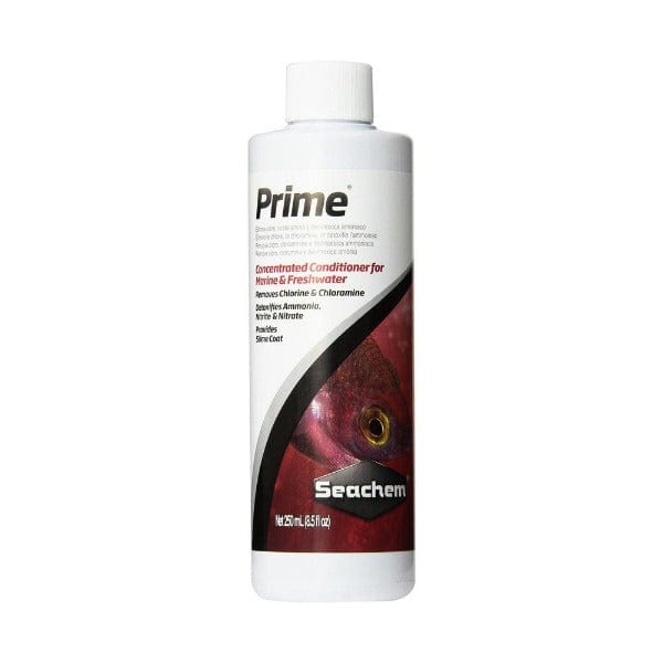 Seachem Prime: High - Concentrated Marine and Freshwater Aquarium Water Conditioner