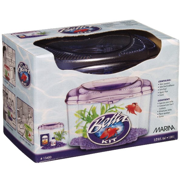 Marina Convenient Betta Setup Kit with Colored Top