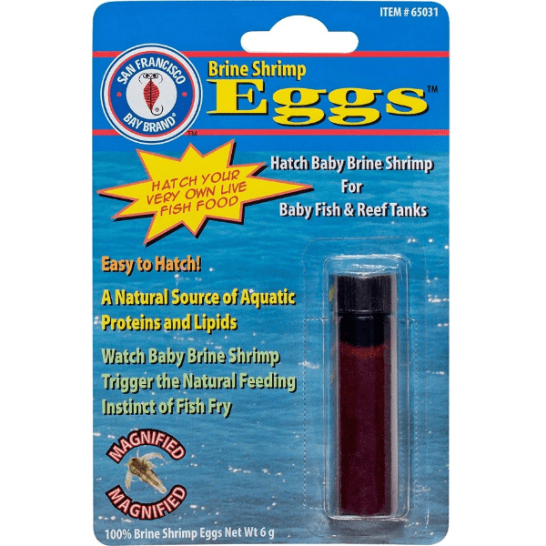 San Francisco Bay Brand Premium Brine Shrimp Hatching Eggs for Aquariums and Reptiles