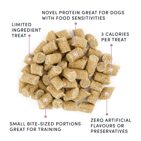 Crumps' Naturals Hypoallergenic Semi - Moist Mini Lamb Treats for Dog Training