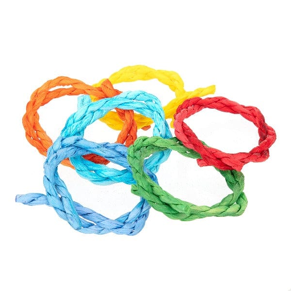 Crispy Corn Husk Chew Rings for Small Pets - Ideal Teeth - Trimming Toys