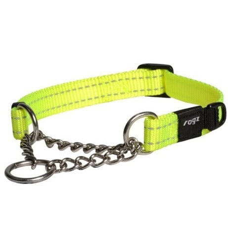 Rogz High - Quality Utility Control Chain Dog Collar for Effective Training and Behaviour Correction