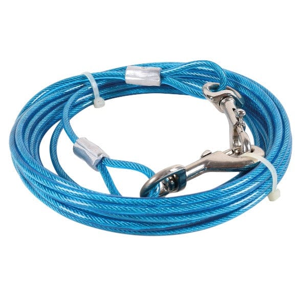M-PETS Heavy-Duty Dog Tie-Out Cable for Dogs Up to 22.7 kg