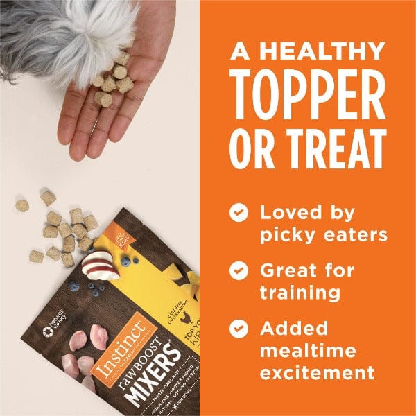 6oz Instinct Raw Boost Mixers Cage-Free Chicken Recipe - Premium Dog Food Topper