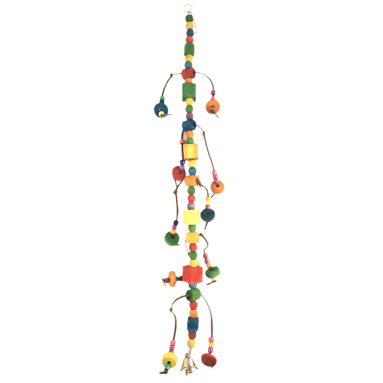 Tweeters Multifunctional Active Curl Bird Toy for Various Bird Sizes