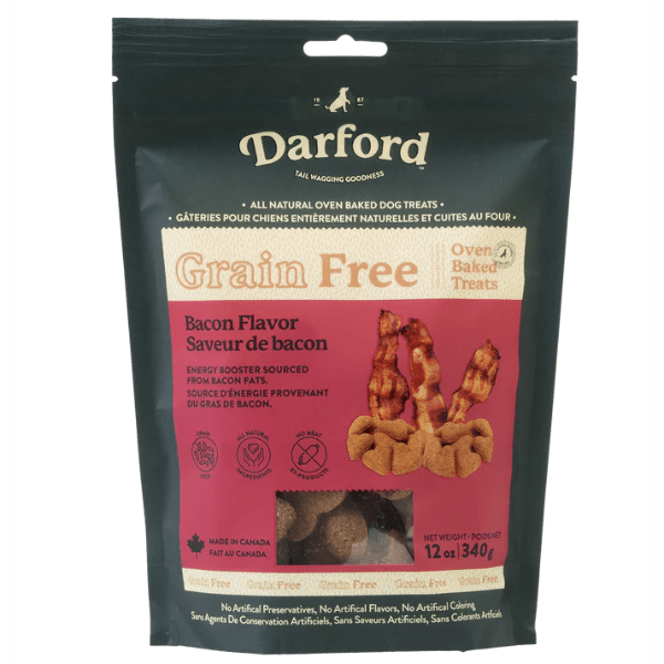 Darford Oven-Baked Grain-Free Dog Treats with Real Bacon Recipe