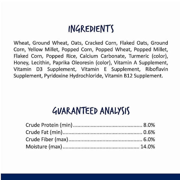 Vitakraft Popped Grains & Honey Fortified Crunch Sticks Ideal for Guinea Pigs