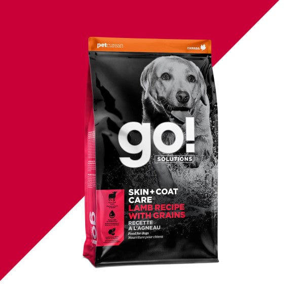 Go! Solutions Grain-Included Dry Dog Food Lamb Recipe for Skin and Coat Care