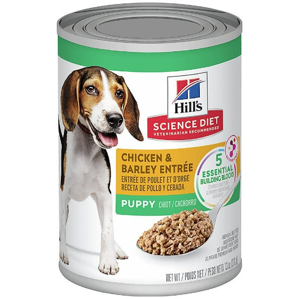 Hill's Science Diet Canned Puppy Food - Chicken & Barley Entree, 13 Ounce Can