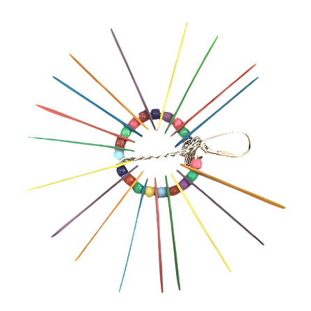 Colorful Tweeters Popsicle Stick Hanger Bird Toy for Playful Birds