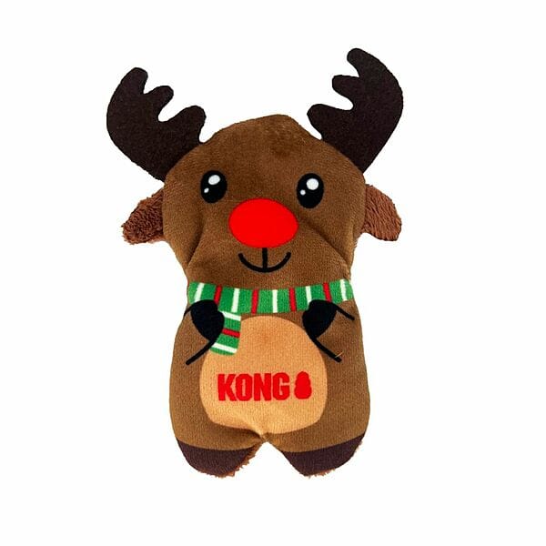 KONG Reindeer-shaped Refillable Cat Toy for the Holiday Season