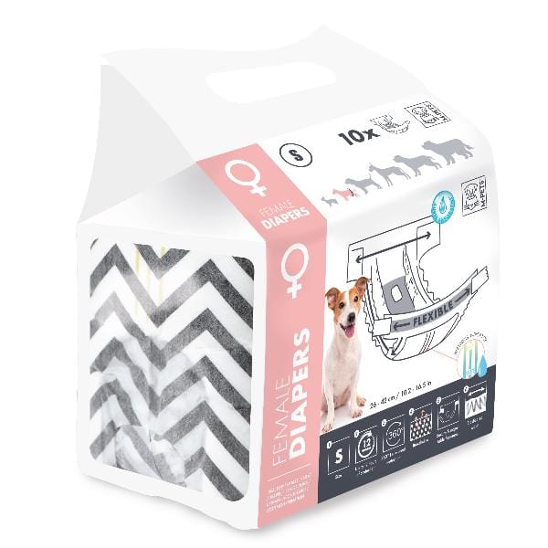 M-PETS Disposable Diapers Specially Designed for Female Dogs