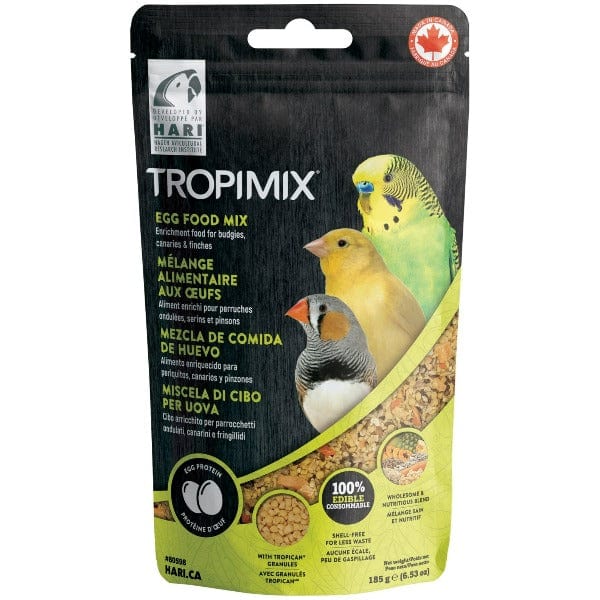 Tropimix Premium Egg Food Blend for Budgies, Canaries and Finches
