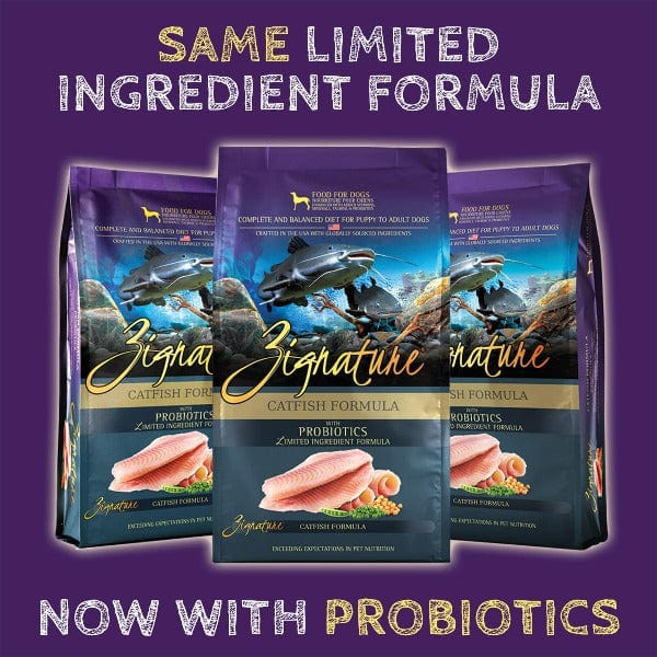 Zignature Premium Limited Ingredient Dry Dog Food with Catfish Formula