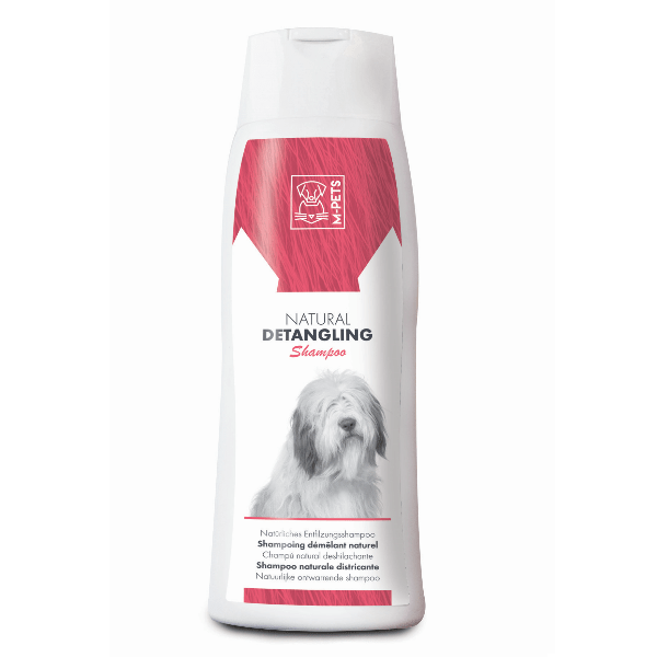 M-PETS Premium Natural Shampoo for Detangling Dog's Coat