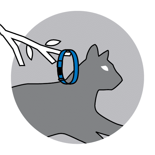 Rogz Glittery Sparkle Cat Collar with Safety Release Feature