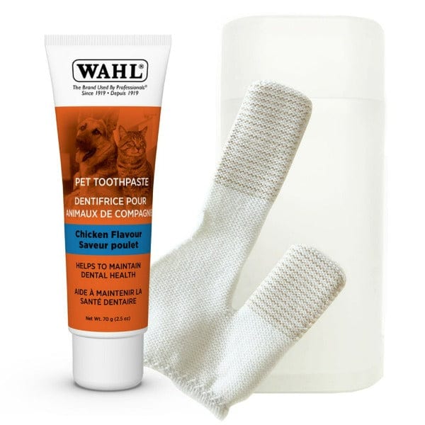 Wahl Premium Cat Dental Care Kit with Poultry - Flavoured Toothpaste