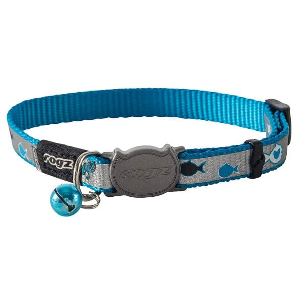 Rogz Reflective Cat Collar with Safety Release Feature for Enhanced Visibility and Everyday Use