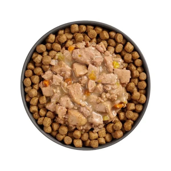 Go! Solutions High - Quality Digestive Health Booster Minced Chicken and Duck Wet Cat Food with Delicious Gravy
