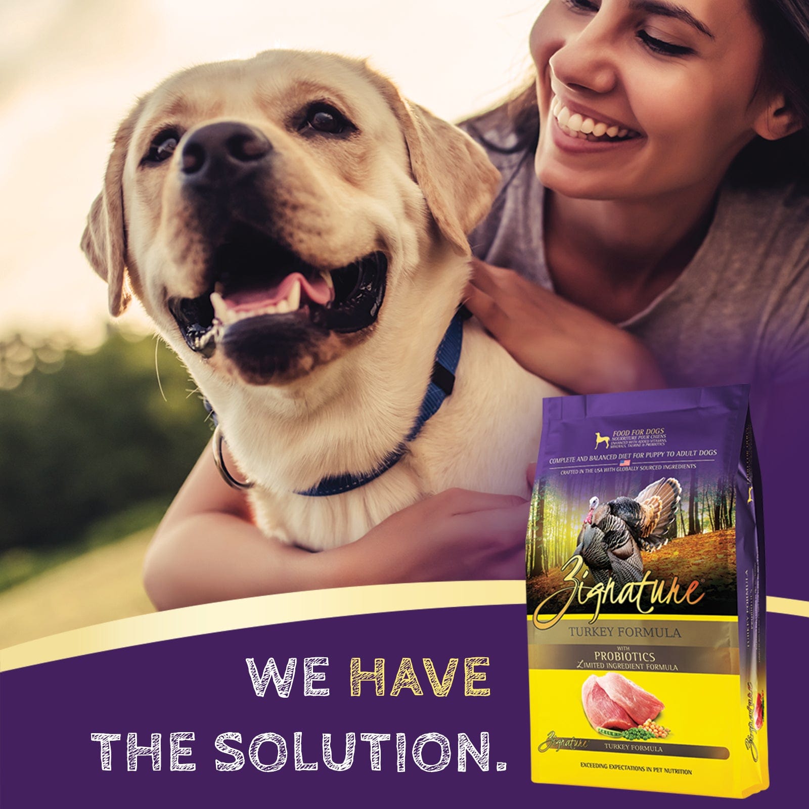 Zignature Premium Limited Ingredient Dry Dog Food with Turkey Formula