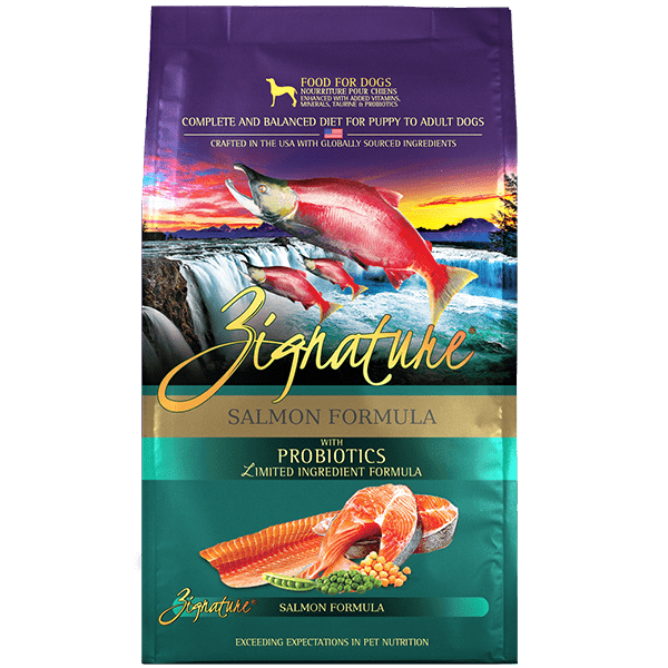 Zignature Premium Limited Ingredient Dry Dog Food with Salmon Formula