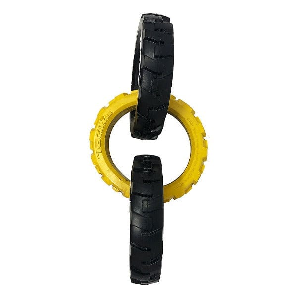 Tonka Heavy - Duty 3 - Ring Tug Toy for Energetic Dogs