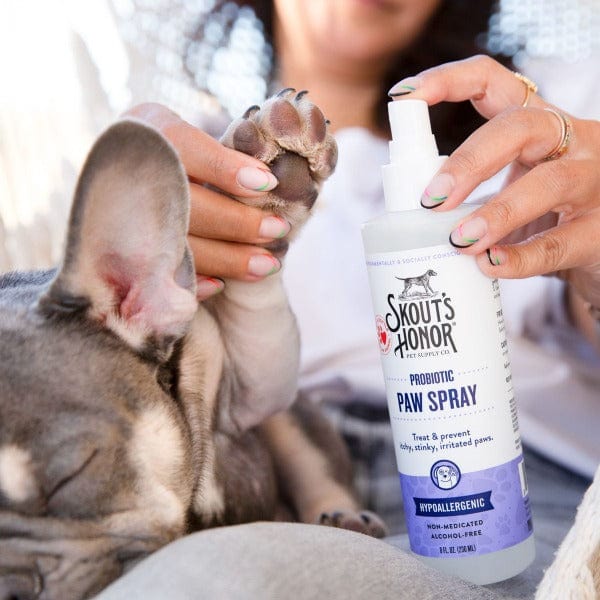Skout's Honor Premium Probiotic Spray for Pets' Itchy, Stinky, and Irritated Paws