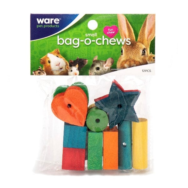 Small-Sized Pine Wood Chew Treats - Ware Bag-O-Chews