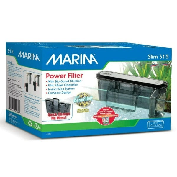 Marina Compact and Slim Design Power Filter for Aquariums
