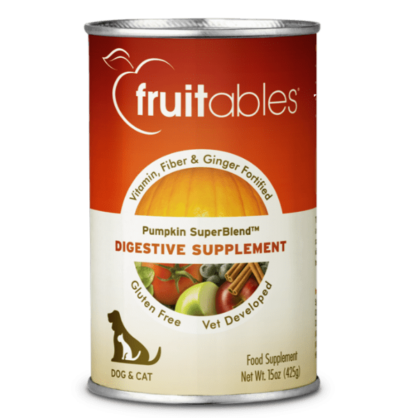 Fruitables Super Blend Digestive Health Supplement for Canine and Feline Pets