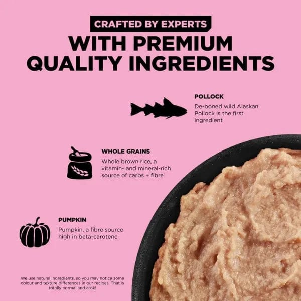 Go! Solutions 12.5oz Grain-Included Pollock Pate Wet Dog Food for Skin & Coat Care