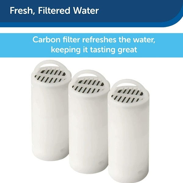 Drinkwell 360 Fountain's 3 - Pack Charcoal Replacement Filters